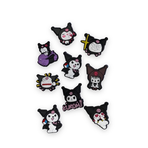 Hello Kitty Sanrio Inspired Croc Charms 9 Pieces - Picture 1 of 3